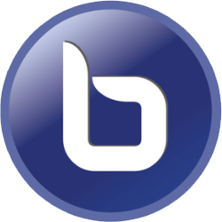 logo de big blue button, qui est un bouton bleu gravé de la lette 'b' en blanc